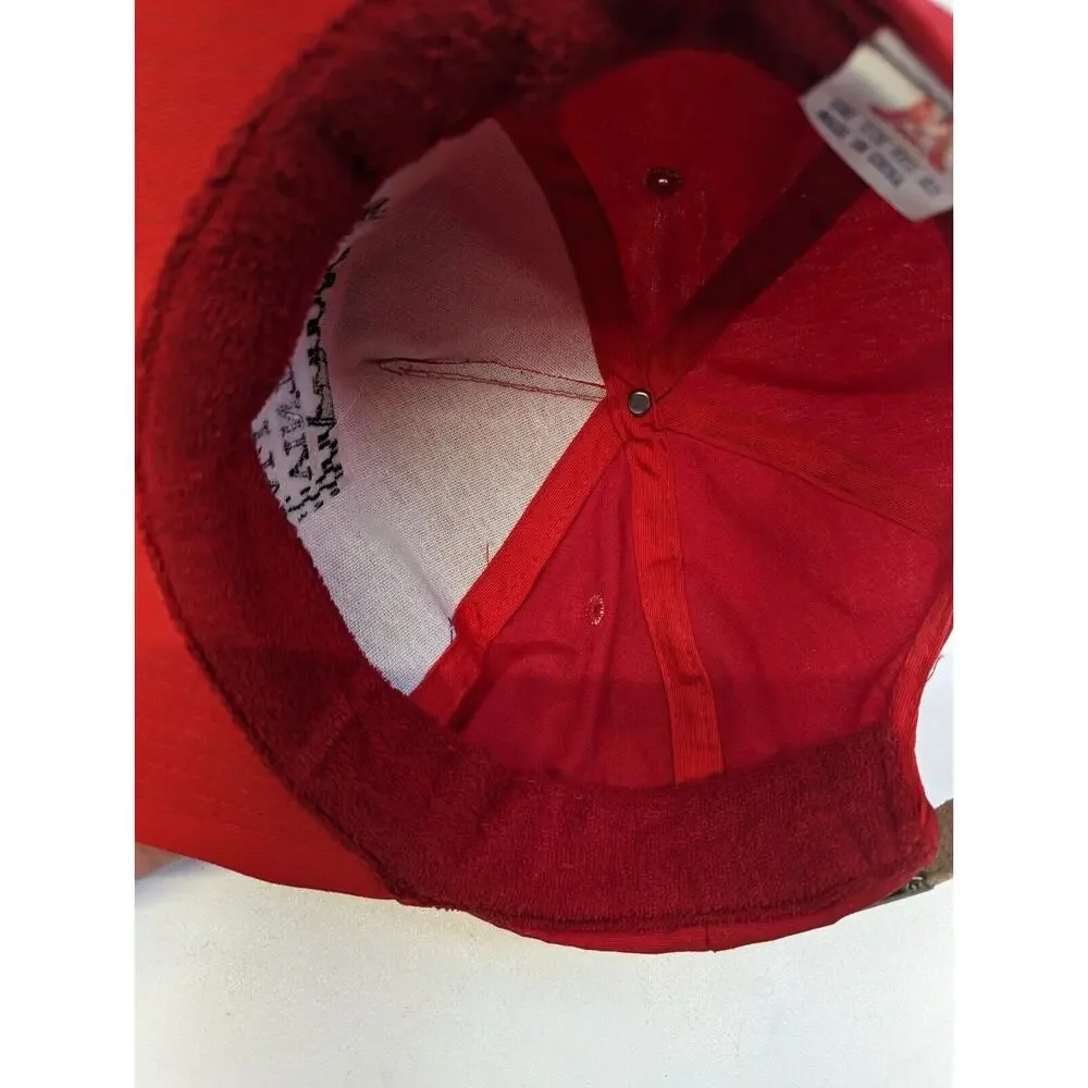 Vintage Challenge 5 Asra Red Rope Hat‎ - Sportsman Level Motorcycle Road Racing
